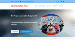 Desktop Screenshot of primetimepartyzone.com